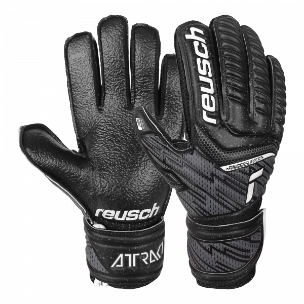 Reusch Attrakt Resist Finger Support Junior 5172610 7700 black 1
